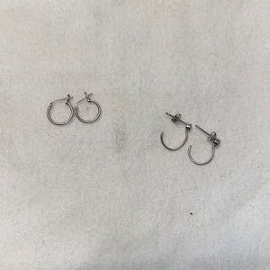 Sterling Silver Earring Set